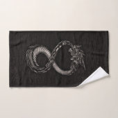 Ouroboros Unendlichkeits-Drache auf Badhandtuch Set (Handtuch)