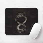 Ouroboros Unendlichkeits-Drache auf Mousepad (Mit Mouse)