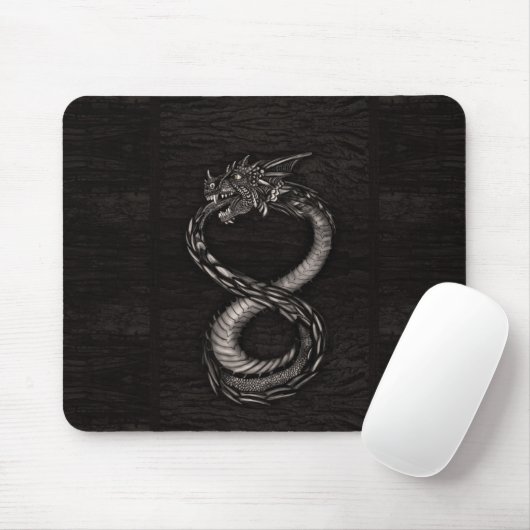Ouroboros Unendlichkeits-Drache auf Mousepad (Mit Mouse)
