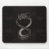 Ouroboros Unendlichkeits-Drache auf Mousepad (Vorne)