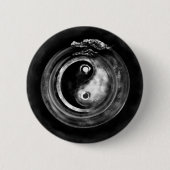 Ouroboros Yin - Yang Button (Vorderseite)