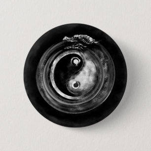 Ouroboros Yin - Yang Button