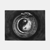 Ouroboros Yin - Yang Fußmatte (Vorderseite)