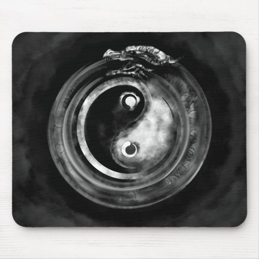 Ouroboros Yin - Yang Mousepad (Vorne)