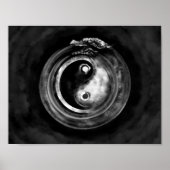 Ouroboros Yin - Yang Poster (Vorne)