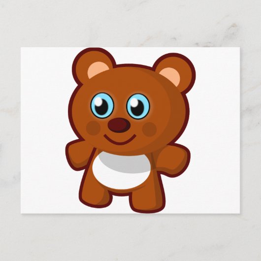 Ourson Postkarte (Vorderseite)