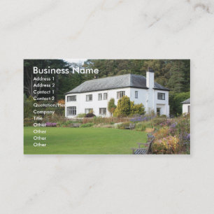 Ouse and Garden Business Card Visitenkarte