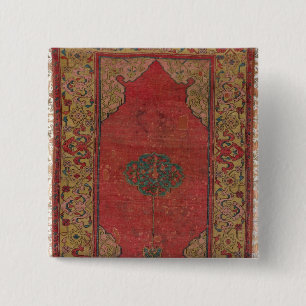 Oushak Wolldecke Button