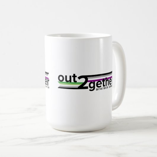 Out2Together Aro/Ace Space Tasse (VorderseiteRechts)