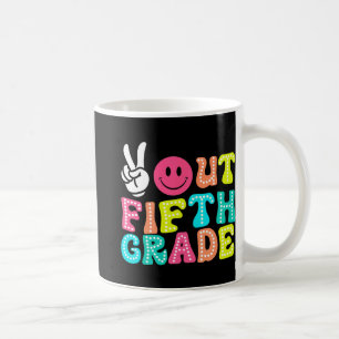 Out 5th Grade Abschluss Cl 2024 Letzter Schultag Kaffeetasse