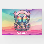 Out and Proud Gay Pride Party Banner (Horizontal)