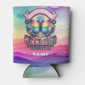 Out and Proud Gay Pride Party Dosenkühler (Vorderseite)