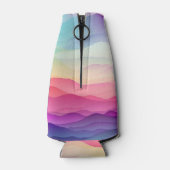 Out and Proud Gay Pride Party Flaschenkühler (Rückseite)