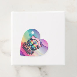 Out and Proud Gay Pride Party Geschenkanhänger