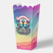 Out and Proud Gay Pride Party Geschenkschachtel (Vorderseite)