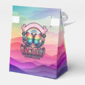 Out and Proud Gay Pride Party Geschenkschachtel (Rückseite)