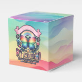 Out and Proud Gay Pride Party Geschenkschachtel (Vorderseite)