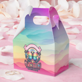 Out and Proud Gay Pride Party Geschenkschachtel