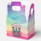 Out and Proud Gay Pride Party Geschenkschachtel (Geöffnet)