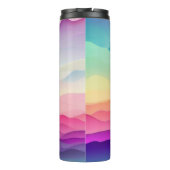 Out and Proud Gay Pride Party Thermosbecher (Rückseite)