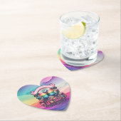 Out and Proud Gay Pride Party Untersetzer (Vor Ort)