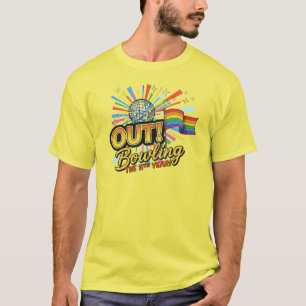 Out Bowling: Das 11. Comic Book T-Shirt