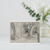 Out-Gebäude des armenischen Klosters Jerusalem Postkarte (Stehend Vorderseite)