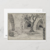 Out-Gebäude des armenischen Klosters Jerusalem Postkarte (Vorne/Hinten)