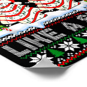 Out Here Lookin' Like A Snack Christmas Cakes Debb Poster (Ecke)