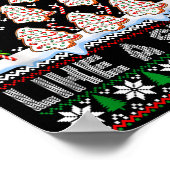 Out Here Lookin' Like A Snack Christmas Cakes Debb Poster (Ecke)