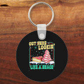 Out Here Lookin' Like A Snack Christmas Cakes Debb Schlüsselanhänger (Vorderseite)