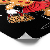 Out Here Looking Like A Snack Funny Boujee Xmas Gi Poster (Ecke)