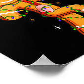 Out Here Looking Like A Snack Funny Boujee Xmas Gi Poster (Ecke)