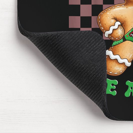 Out Here Looking Like A Snack Funny Christmas Ging Mousepad (Ecke)