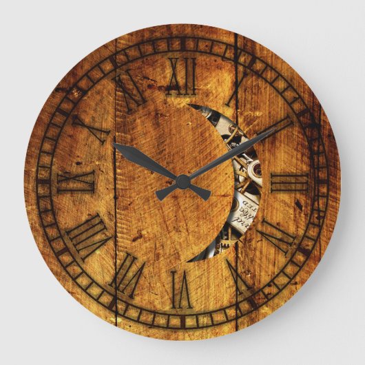 Out House Clock Große Wanduhr (Vorderseite)