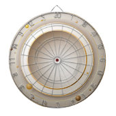 "Out in Space"-Karte Dartscheibe (vorne)