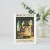 "Out Liberty", 8. Juli 1776 Philadelphia Postkarte (Stehend Vorderseite)