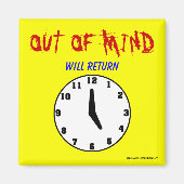 Out-Mind-Magnet Magnet (Vorne)