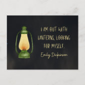 Out mit Lanterns Postkarte (Vorderseite)