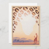 Out of Africa © Mitteilungskarte (Vorne/Hinten)