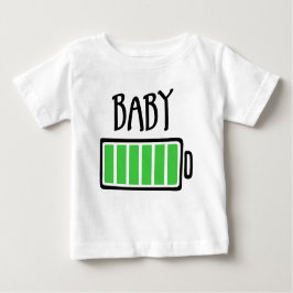 Out of Batteries – Baby Baby T-shirt