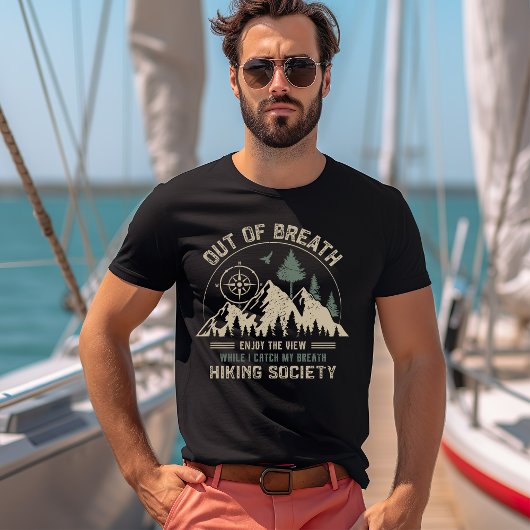 Out of Breath Hiking Society T-Shirt