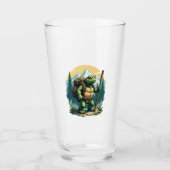 Out Of Breath Hiking Society Turtle T-Shirt Glas (Vorderseite)