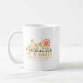 Out of Breath Wandergesellschaft Wandern Crew Happ Kaffeetasse (Links)