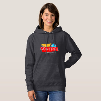 Out of Control – Bold Typography Statement Design Hoodie