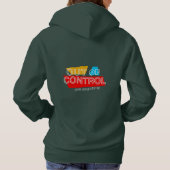 Out of Control – Statement-Design mit fetter Typog Hoodie (Rückseite)