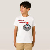 "Out of Kontrolle" Gaming Kids T - Shirt (Vorne ganz)