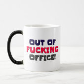 Out-of-Office-Tasse Verwandlungstasse (Links)