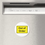 Out of Order. Magnet (In Situ (Geschirrspüler))