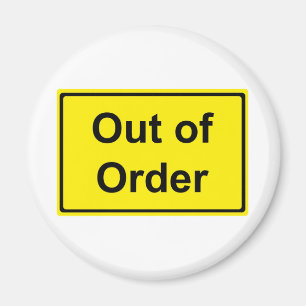 Out of Order. Magnet